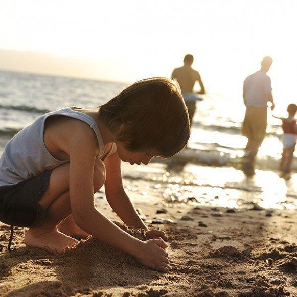 Jonathan on the beach