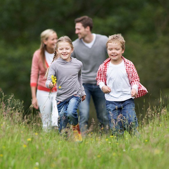 family walk