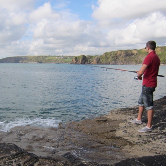 Fishing in Little Haven