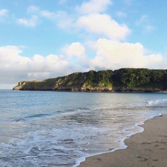 Barafundle Bay Sea